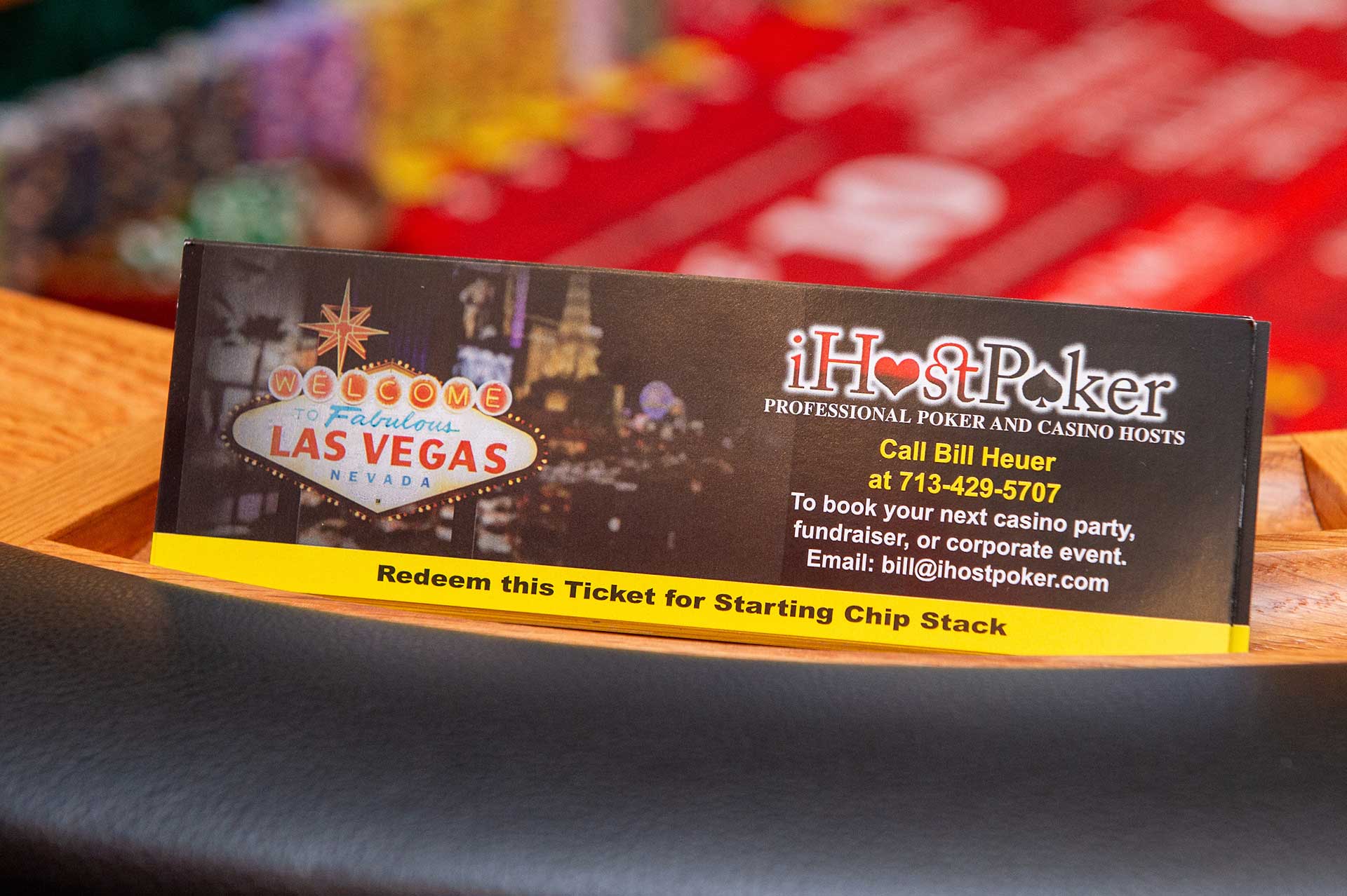 iHostPoker chip vouchers